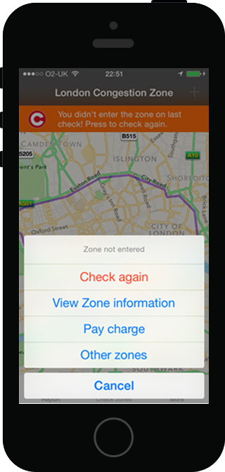 Pay London Congestion Charge